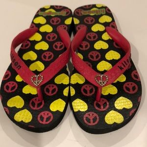 Vintage Kitson flip flops